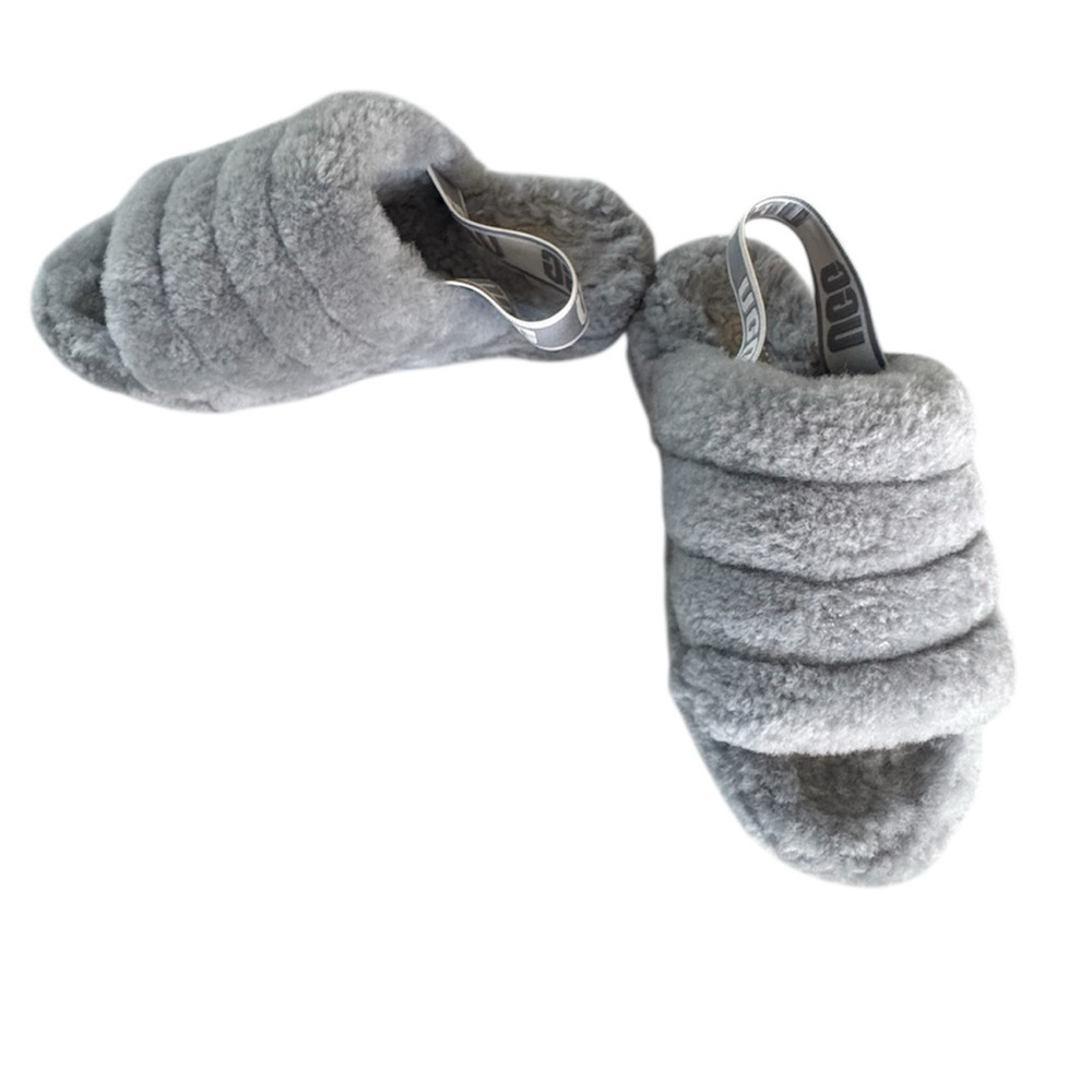 Ugg Gray Fluff Yeah - image 1